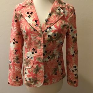Cotton floral jacket